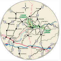 Cook Forest Park 8,500-acre bear & deer hunting land in scenic northwestern, PA