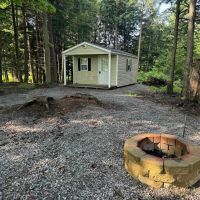 Secluded Cabin on 7.9 acres in Attica NY Halls Corners Rd