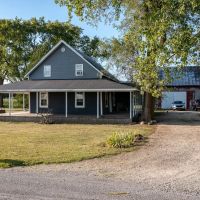 HOME FOR SALE - 20.7 ACRES - MIXED HABITAT TILLABLE POND - RIDGEVILLE INDIANA - RANDOLPH COUNTY