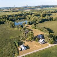 HOME FOR SALE - 20.7 ACRES - MIXED HABITAT TILLABLE POND - RIDGEVILLE INDIANA - RANDOLPH COUNTY images 3
