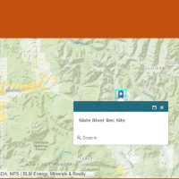 Slate River Rec Site 600 acre mule deer hunting land in Gunnison, CO images 3