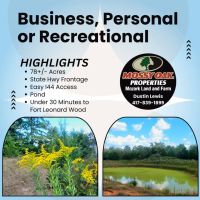 Business Personal or Recreational