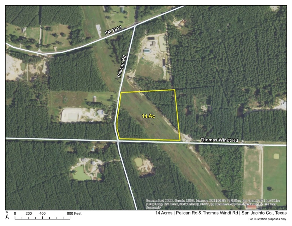 14 Acres Pelican Rd Thomas Windt Rd Hunting Land for Sale