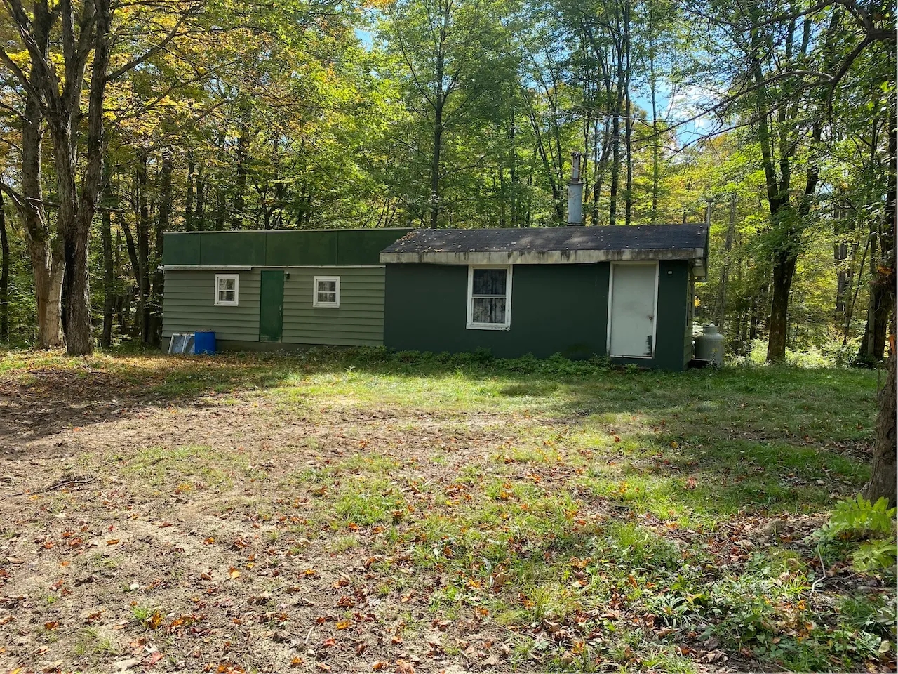 32 acres Off Grid Camp with Pond in Birdsall NY 3655 Worden Rd