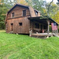 Log Home on 45 acres in Belfast NY 6222 Belvidere Road bordering State Land images 4