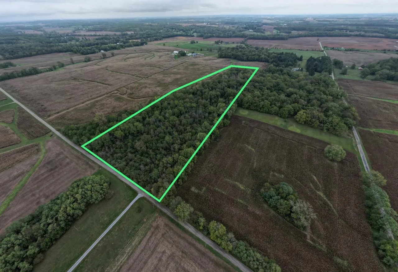 LAND FOR SALE 16.5 WOODS BUILDING SITE HAGERSTOWN INDIANA HENRY