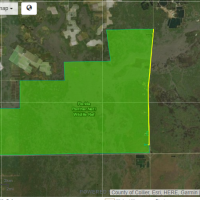 26,400 acres big Florida Panther NWR deer hunting land in Collier, FL images 3