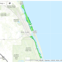 Nathaniel Hobe Sound NWR 1,091 acres Pelicans hunting land in Martin, FL