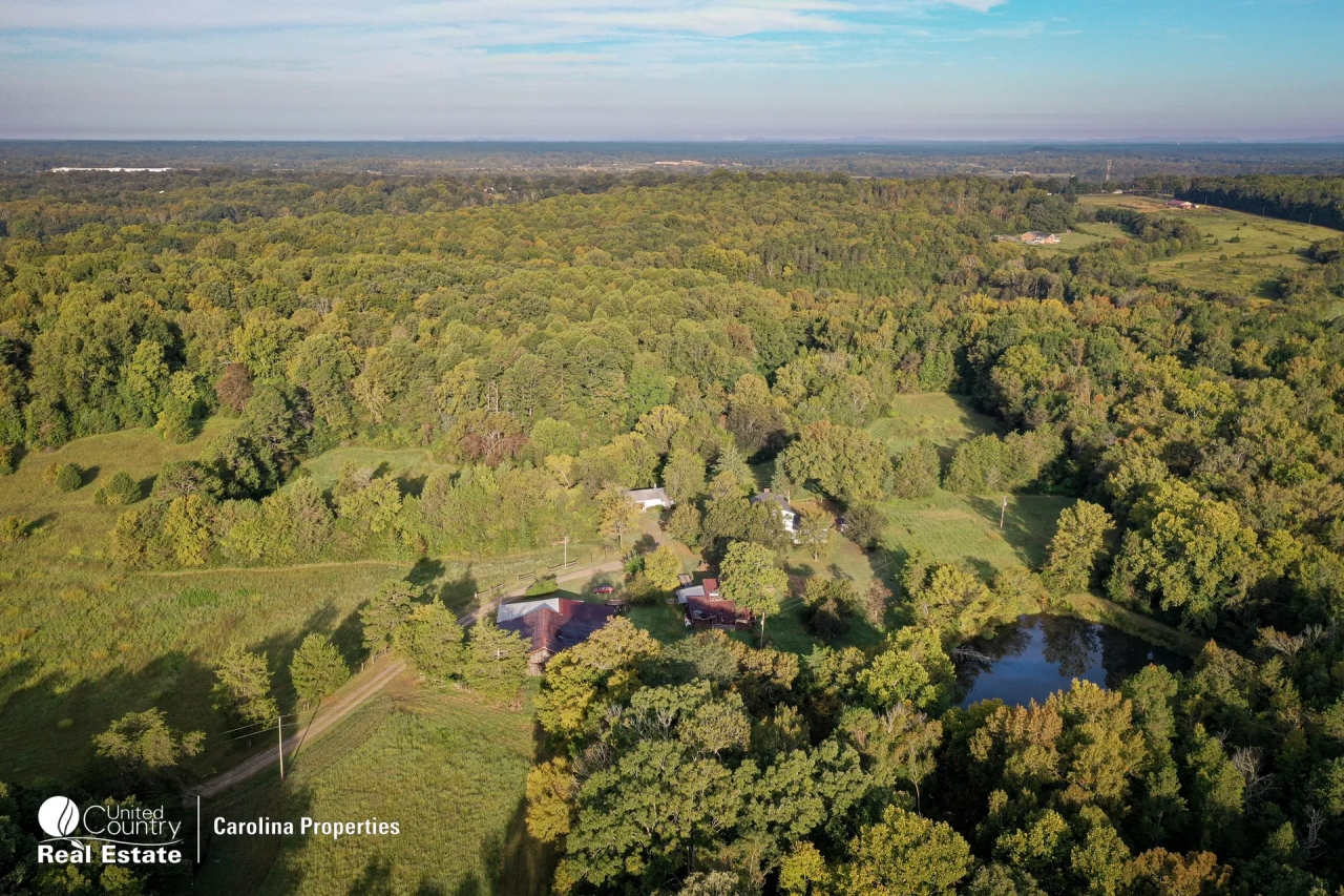 Pollard Family Farm with House and Land in Davie County NC Hunting
