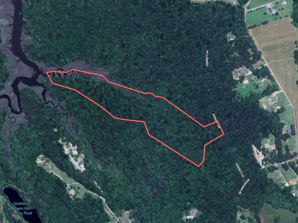 17.35 Acres of Residential Recreational and Timber Land For Sale in Isle of Wight County VA featured image
