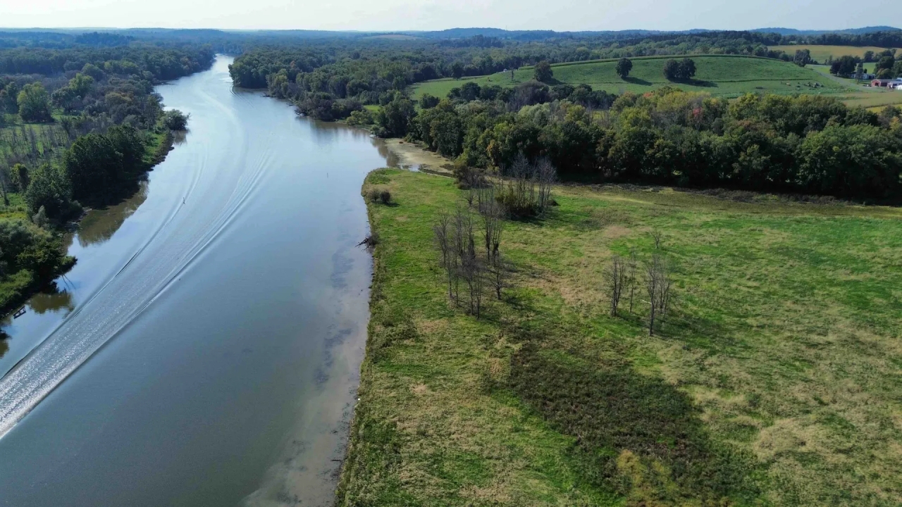 Private 53 acre Island located on the Seneca River in Weedsport NY