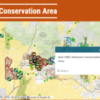 45,000 acres Red Cliffs National Area deer hunting lans in Washington, UT