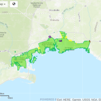 68,000 acres St. Marks MWR deer hunting land in St. Marks, FL