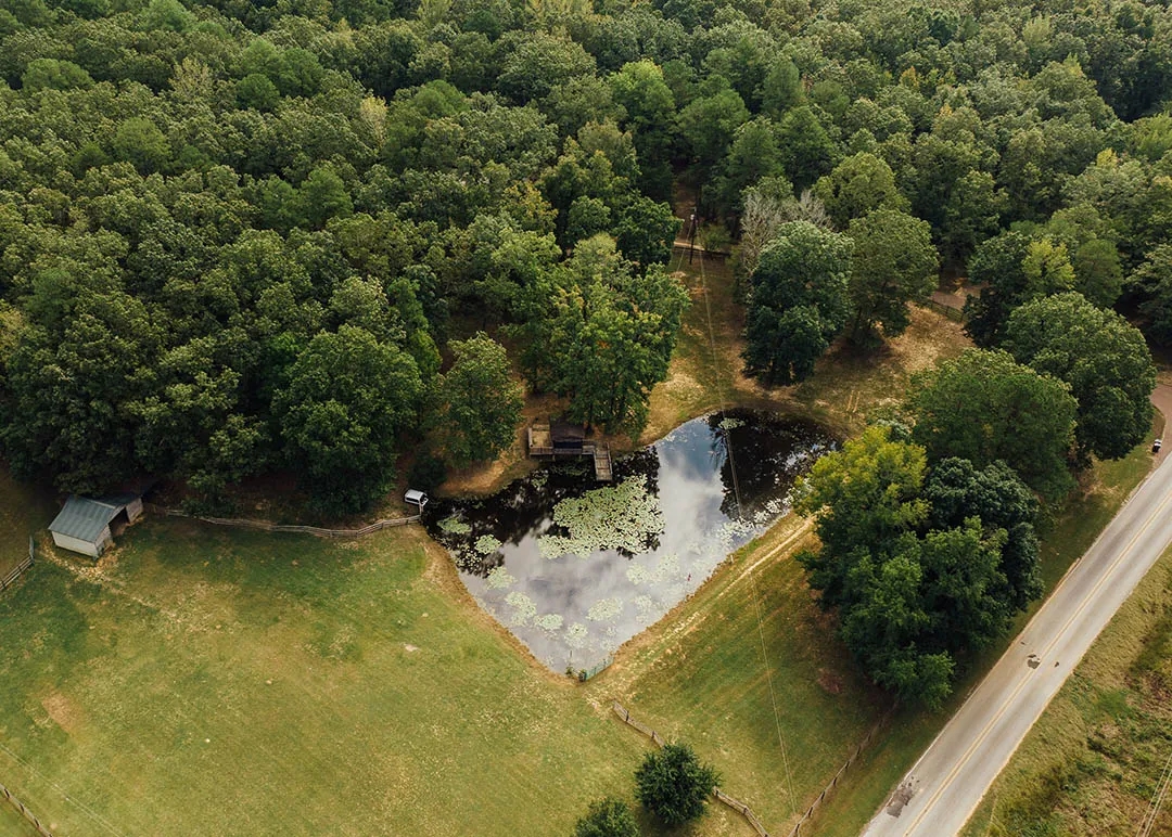 46 Acres with a Home in Lafayette County MS Hunting Land for Sale