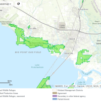 Big Branch Marsh NWR of 18,000 Acres Deer Hunting Land in St. Tammany, LA