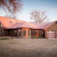 Luxury Log Home Recreational Land For Sale in Fontanelle NE images 2