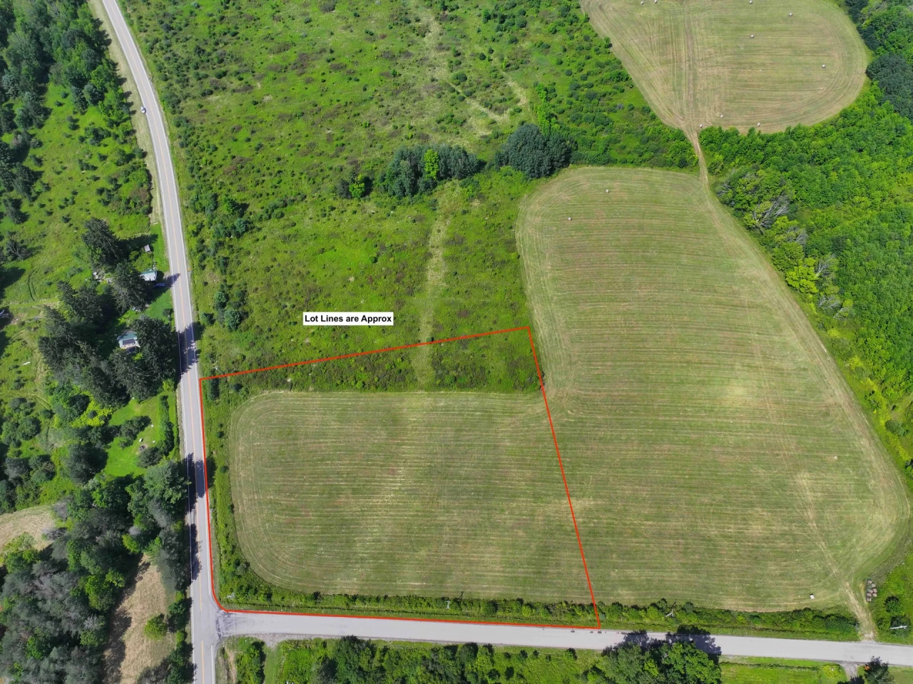 5 acres Corner Lot Building Lot and Recreational Land in Friendship NY