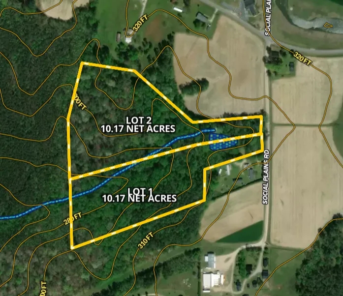 Social Plains Rd Mini Farm Lot 1 Hunting Land for Sale