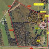 60 acres House Two Barns Heated Shop Ponds Orchard and FREE GAS in Dewittville NY 7057 Beech Hill Rd images 2