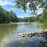 130 acre Former Beef Cattle Ranch with Fields and Pastures on the Tioughnioga River in Whitney Point NY 7800 NY-79 images 2