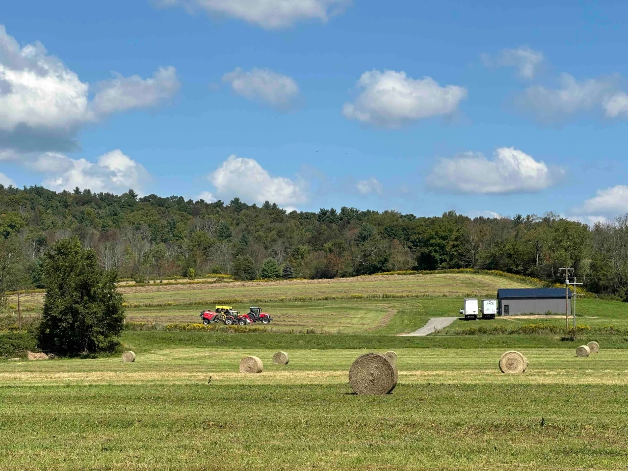 130 acre Former Beef Cattle Ranch with Fields and Pastures on the