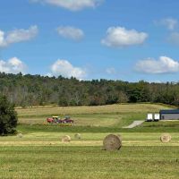 130 acre Former Beef Cattle Ranch with Fields and Pastures on the Tioughnioga River in Whitney Point NY 7800 NY-79 images 4