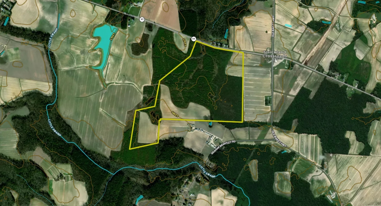 Highway 97 Sykes Farm Hunting Land for Sale