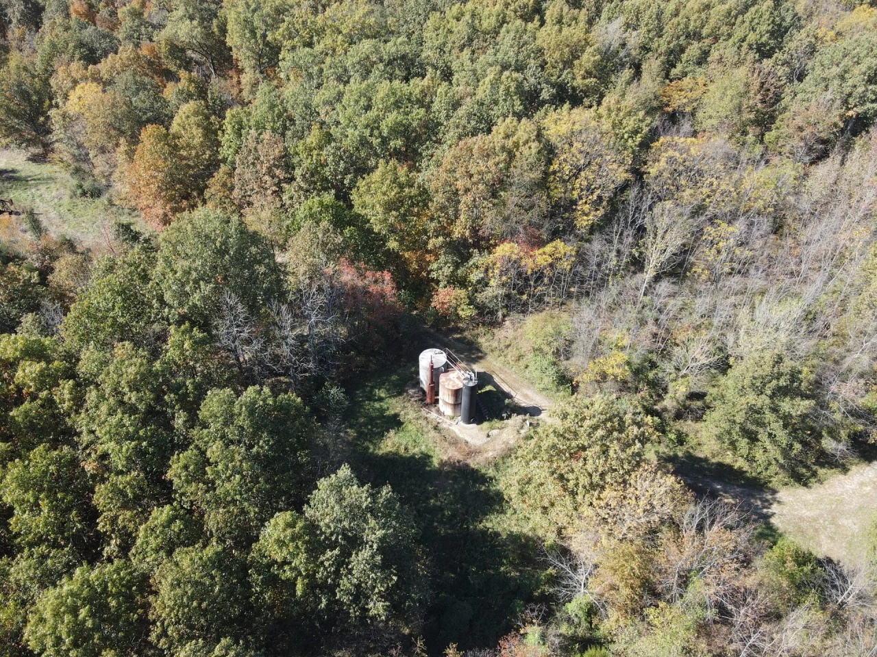 28 Acres in White County with Cabin Hunting Land for Sale