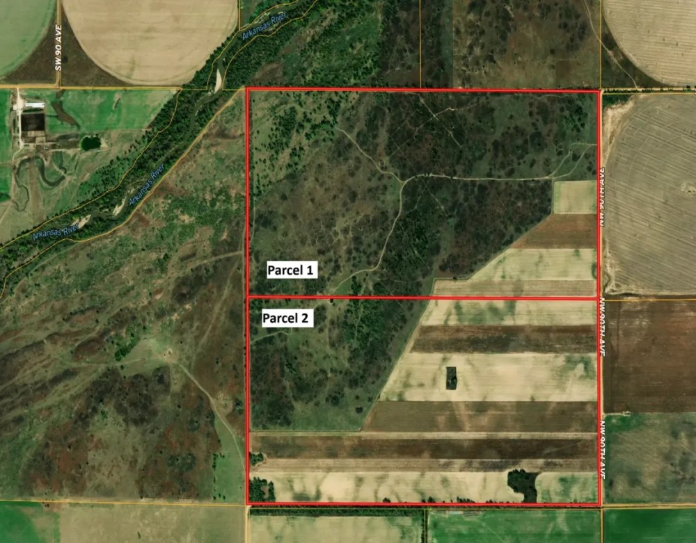 RECREATIONAL PASTURE TILLABLE LAND AUCTION 612 ACRES - PAWNEE COUNTY KS featured image
