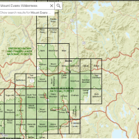 30,540 acres Mount Massive Wilderness Elk Hunting Land in Leadville, CO