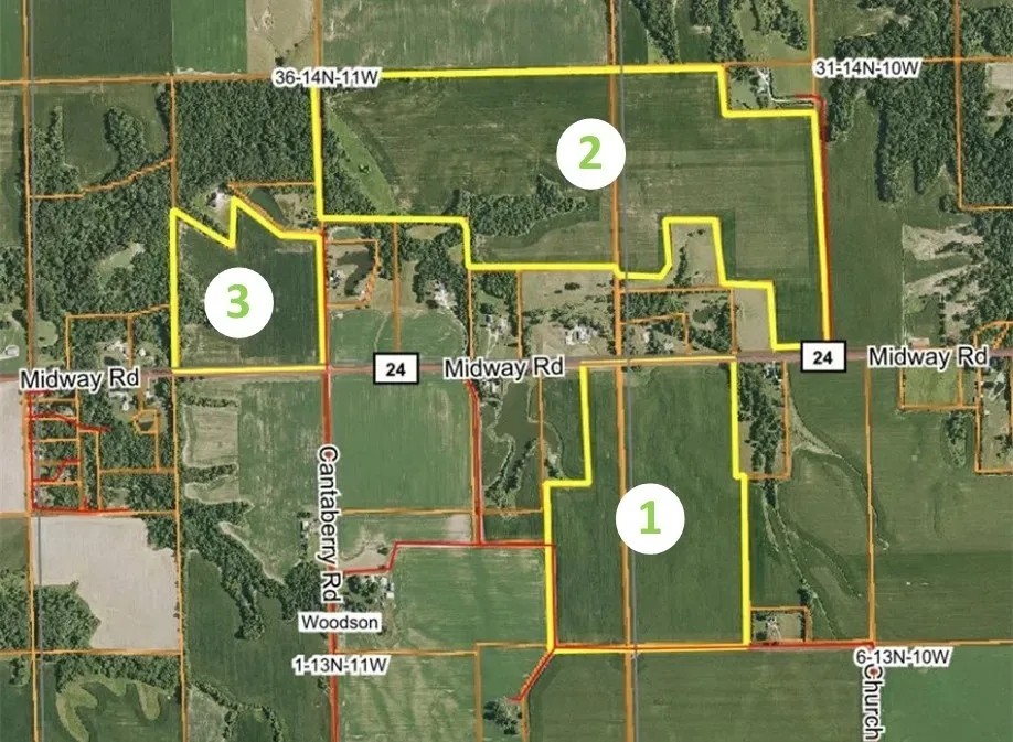 298.33 Acre Sealed Bid Auction 3 Tracts Morgan County IL featured image