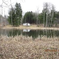 23 acres Hunting Land and Recreational Land with Pond Travel Trailer Garage and Shop in Wirt NY 6355 Wells Rd