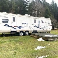 23 acres Hunting Land and Recreational Land with Pond Travel Trailer Garage and Shop in Wirt NY 6355 Wells Rd images 2