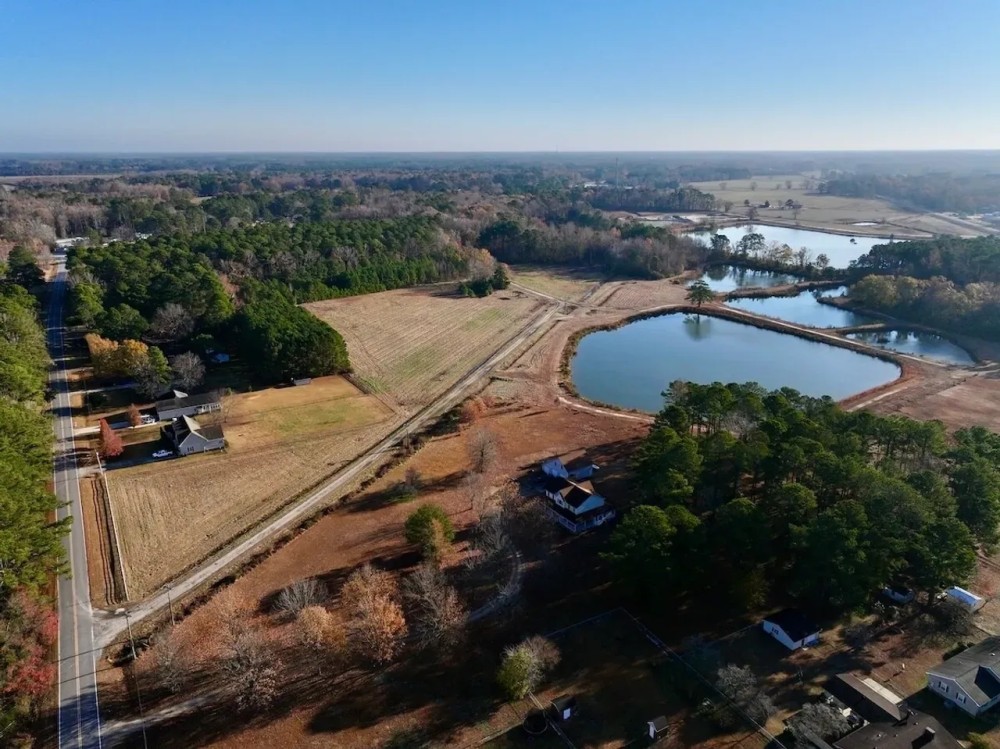 35.08 acres of Pasture and Timber Land with multiple Ponds For Sale just outside Washington City Limits in Beaufort County NC featured image