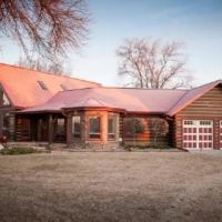 Luxury Log Home Recreational Land For Sale in Fontanelle NE images 2