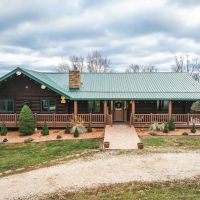 Log Home on the Little Maries River images 5