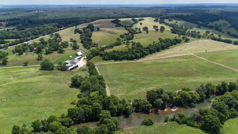 Impressive Rolling Pasture Farm With Niangua River Frontage And Nice Improvements featured image