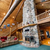 Eagles Nest Log Cabin - Beautiful 6 557 Log Home For Sale - Rochester Indiana - Fulton County images 4