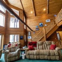 Eagles Nest Log Cabin - Beautiful 6 557 Log Home For Sale - Rochester Indiana - Fulton County images 5