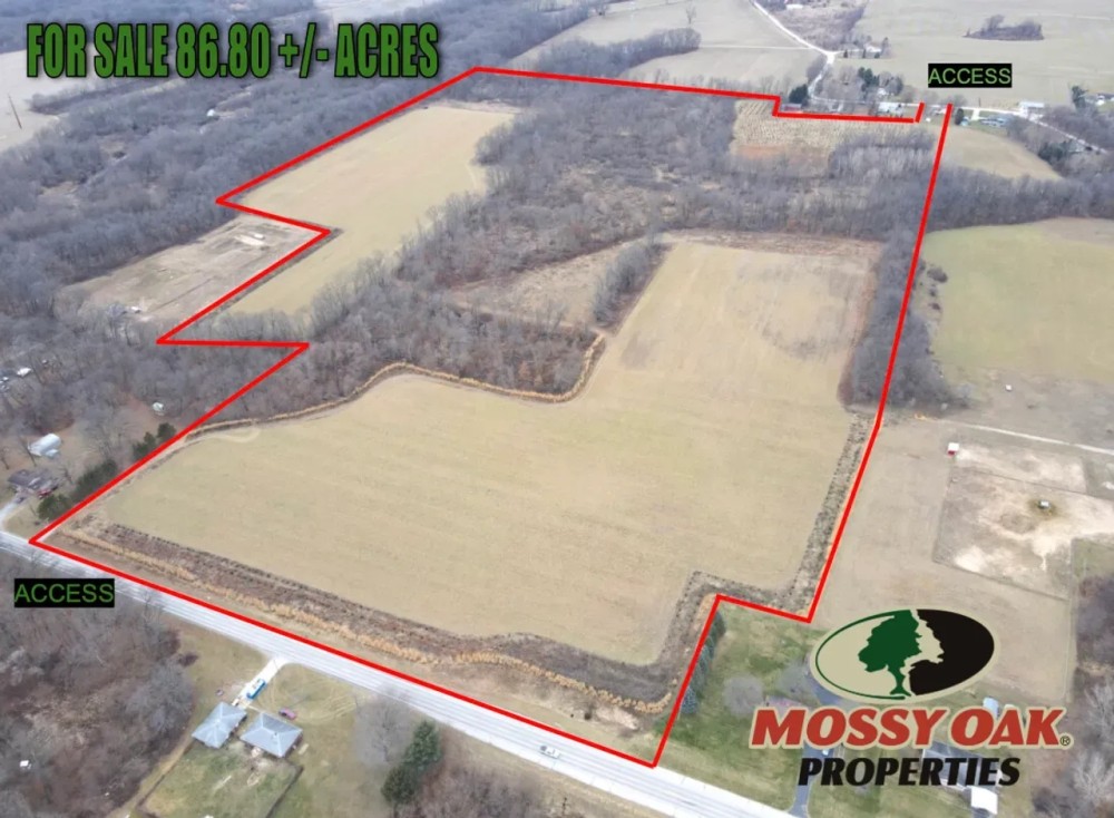 86.80 - LAPORTE COUNTY MILL CREEK HUNTNG RECREATIONAL BUILDING SITE LAND FOR SALE featured image