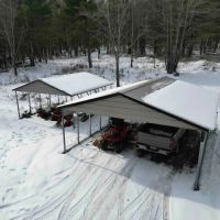 40 acres Manufactured Home with 2 Carports and Recreational Land in Bath NY 6964 Harrisburg Hollow Rd images 4