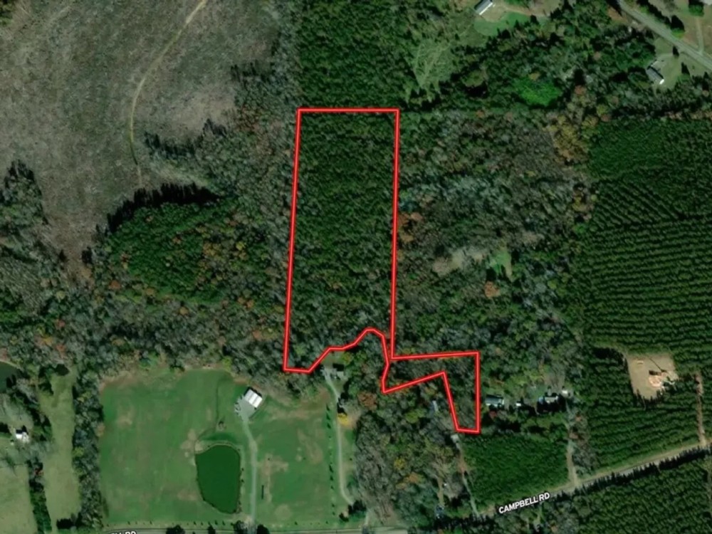 13.31 acre Secluded Building Lot for Sale in Chatham County NC featured image