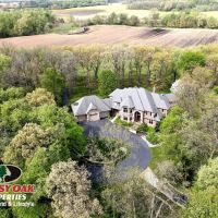 26201 Madison Rd North Liberty 90 - AC Luxury Living Tillable 8 687 sq ft Pool House pool 3 acre stocked pond