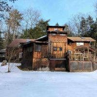 Secluded Cabin on 15 Wooded Acres with Stream in Bath NY 7645 Hickory Hill Rd images 3