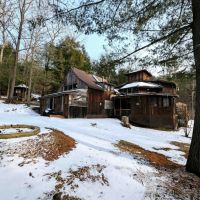 Secluded Cabin on 15 Wooded Acres with Stream in Bath NY 7645 Hickory Hill Rd images 4
