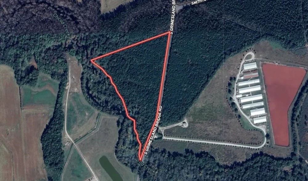 15.98 acres of Recreational Creek Front Land For Sale in Pitt County NC featured image