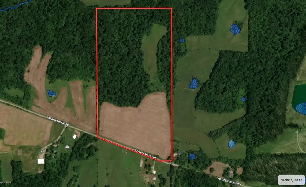 Land For Sale in Owen County IN 72 acres - 30 Acres - Tillable featured image