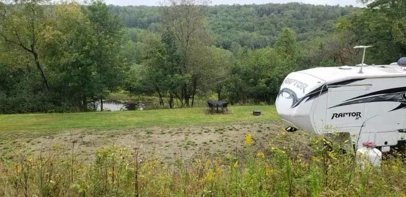 6 acres Off-Grid Recreational Property with Pond and Views in Andover NY 1868 Hess Rd featured image