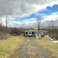 Park Model Trailer on 9 acres with Great Views in Angelica NY 8302 Basswood Hill Rd