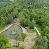 16 acres Recreational Retreat with Cabins and Pond in Woodhull NY Black Ash Rd images 2